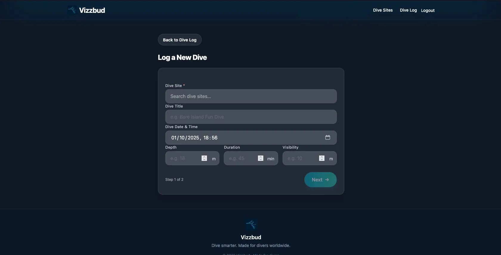 Vizzbud screenshot 2